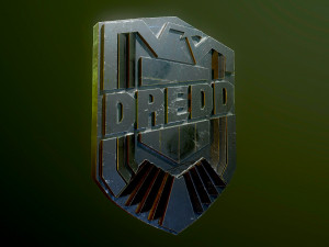 Judge joseph dredd logo Modello 3D