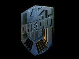 Judge joseph dredd logo 3D Model