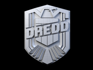 Judge joseph dredd logo Modello 3D