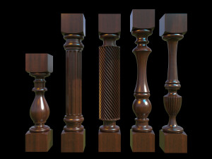 baluster 3D Модель