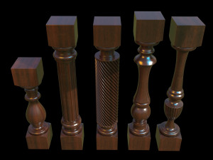 baluster 3D Model
