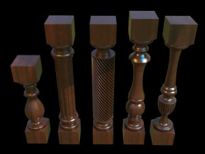 baluster 3D Model
