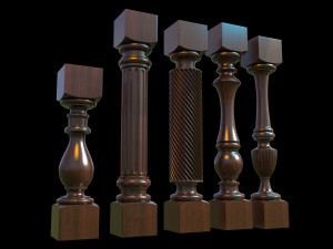 baluster 3D Model