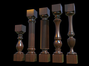 baluster 3D Model