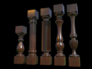 baluster 3D Model