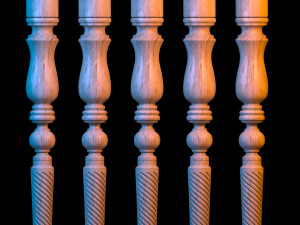baluster 3D Model