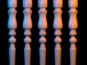 baluster 3D Model