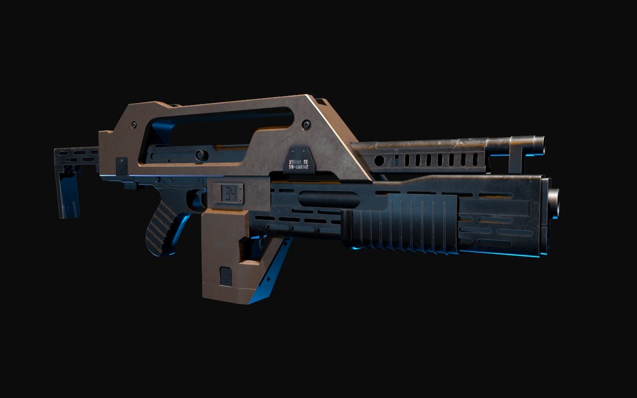 Accessory: M41A Pulse Rifle (Inspired by Aliens)