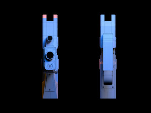 M41a pulse rifle alien Modèle 3D