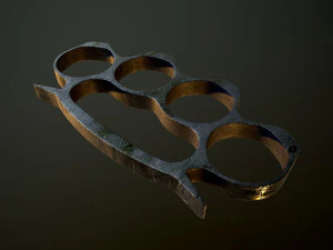 Brass knuckles 3D Model