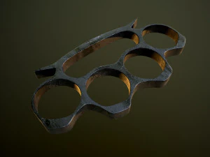 Brass knuckles 3D Model