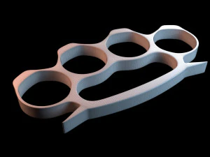 Brass knuckles 3D Model