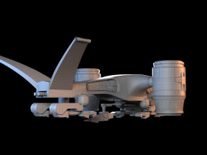 Hunter Killer Terminator 3D-Modell