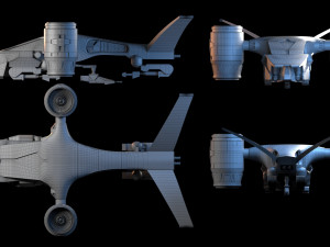 Hunter Killer Terminator 3D-Modell