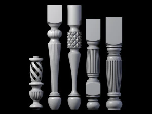 30 baluster 3D Model