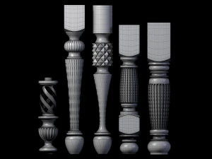 30 baluster 3D Model