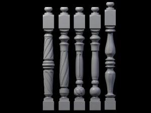 30 baluster 3D Model