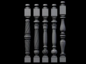 30 baluster 3D Model