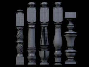 30 baluster 3D Model