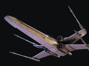 X-WING Star Wars Modello 3D