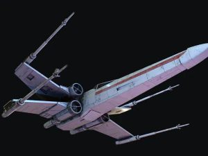 X-WING Star Wars Modello 3D