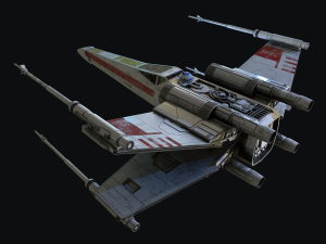 X-WING Star Wars Modelo 3D