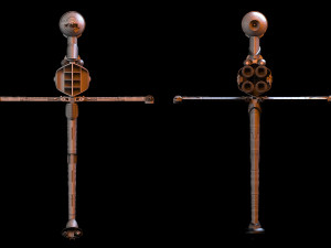 B Wing Star Wars 3D Model