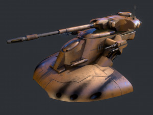 AAT Battle Star Wars 3D मॉडल