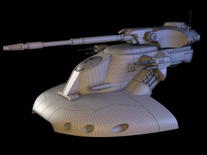AAT Battle Star Wars 3D मॉडल