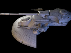Batalha AAT Guerra nas Estrelas Modelo 3D