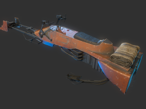 74-Z Speeder bike Star Wars 3D-Modell