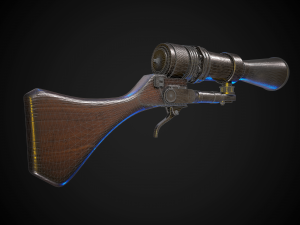 Jawa ionization blaster Modèle 3D