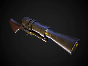 Blaster de ionizaci&oacute;n Jawa Modelo 3D
