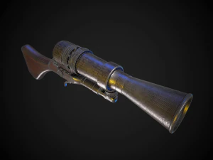 Blaster de ionizaci&oacute;n Jawa Modelo 3D