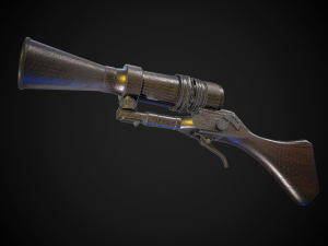 Jawa ionization blaster Modèle 3D