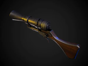 Blaster de ionizaci&oacute;n Jawa Modelo 3D
