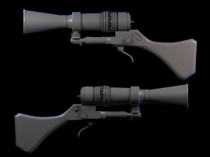 Jawa ionization blaster Modèle 3D
