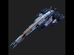 Normandy SR-2 Mass Effect 3D Model