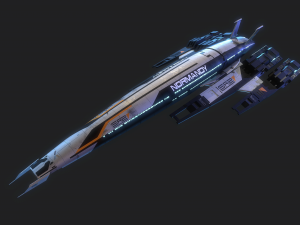Normandy SR-2 Mass Effect 3D Model