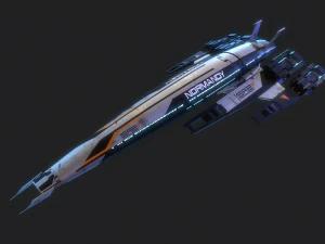 Normandy SR-2 Mass Effect 3D Model