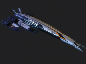 Normandy SR-2 Mass Effect 3D Model