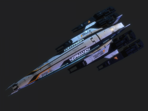 Normandy SR-2 Mass Effect 3D Model