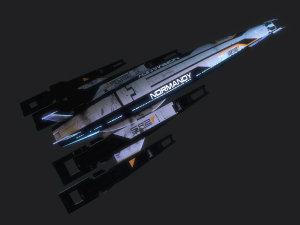 Normandy SR-2 Mass Effect 3D Model