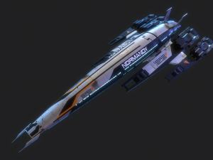 Normandy SR-2 Mass Effect 3D Model