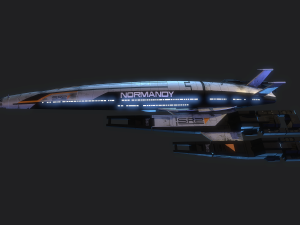Normandy SR-2 Mass Effect 3D Model