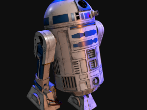R2D2 Star Wars Model 3D