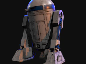 R2D2 Star Wars 3D Model