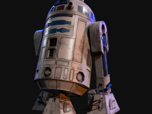 R2D2 Star Wars 3D Model