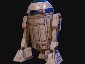 R2D2 Star Wars Model 3D