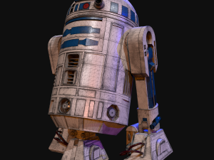 R2D2 Star Wars Model 3D